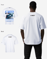 G-WEST RACING OVERSIZED TEE