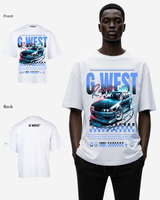G-WEST RACING OVERSIZED TEE