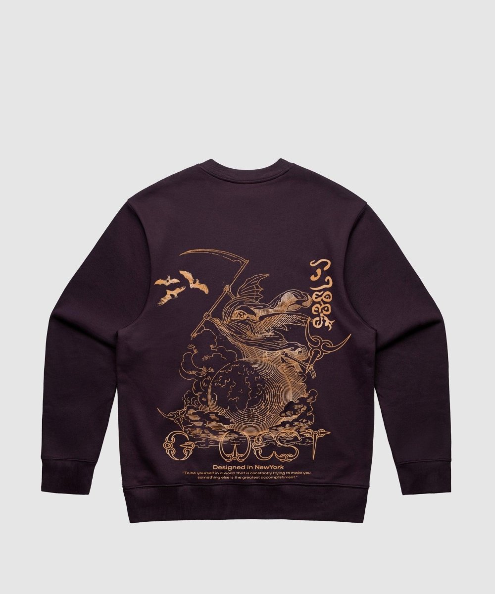 G West Reaper World Heavy Premium Crewneck