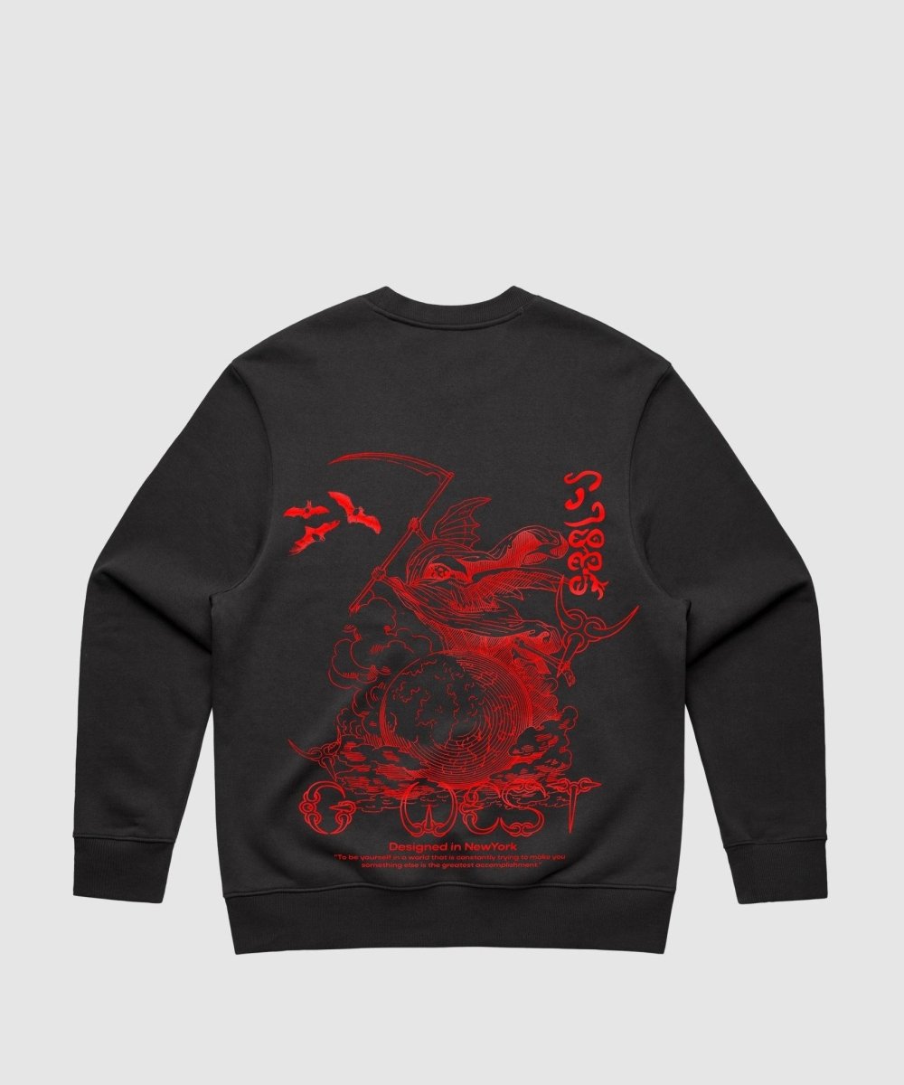 G West Reaper World Heavy Premium Crewneck