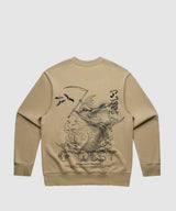 G West Reaper World Heavy Premium Crewneck