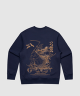 G West Reaper World Heavy Premium Crewneck