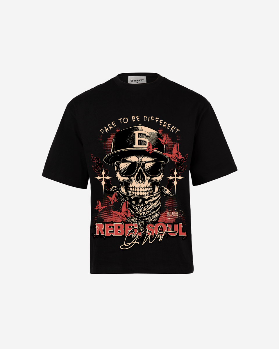 G-WEST REBEL SOUL OVERSIZED TEE