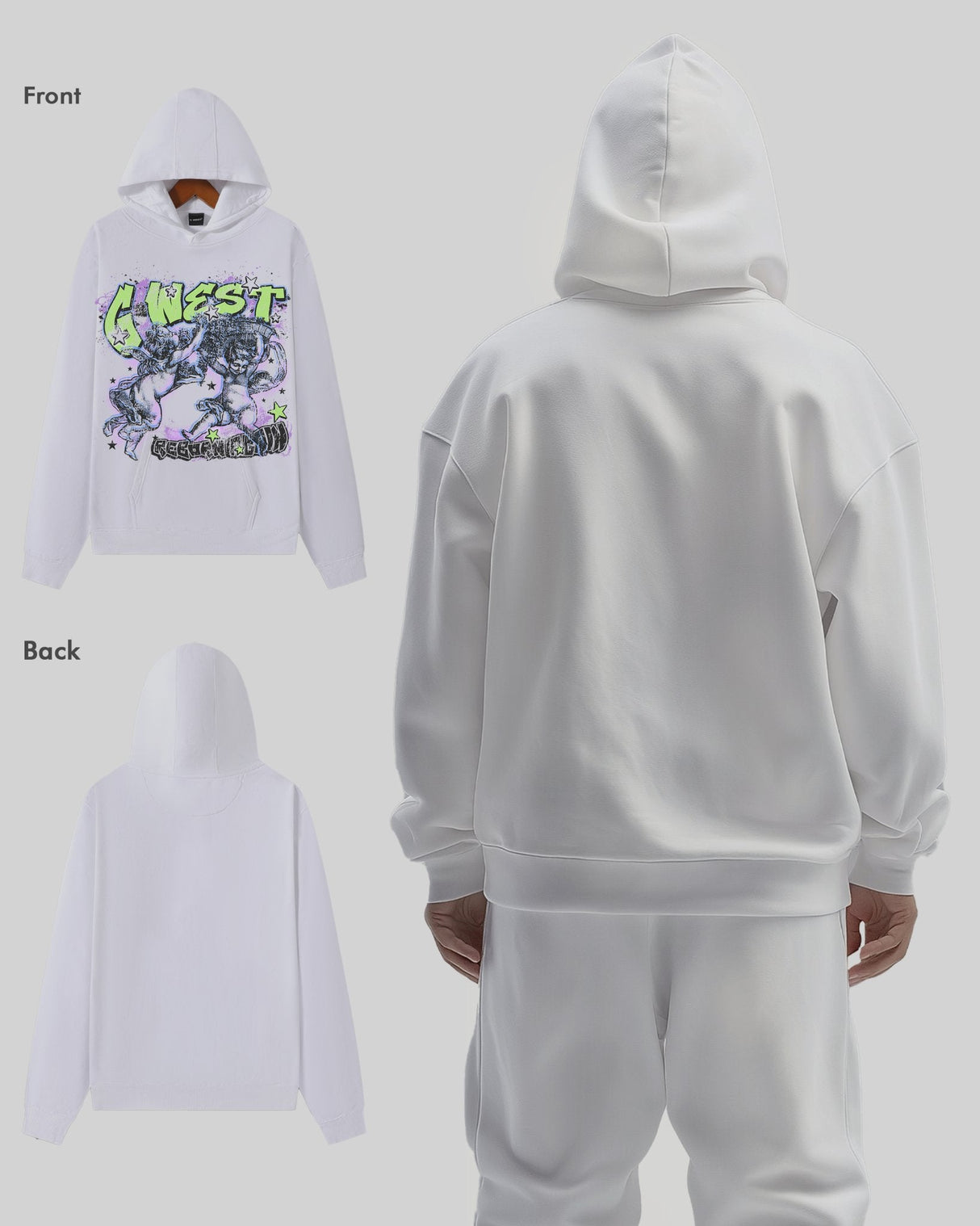 G West Reborn Oversize Hoodie