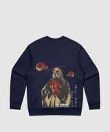 G West Red Skull Heavy Premium Crewneck
