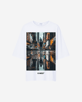 G West Womens Reflection Oversized Tee