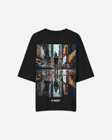 G West Womens Reflection Oversized Tee