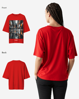 G West Womens Reflection Oversized Tee