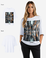 G West Womens Reflection Oversized Tee