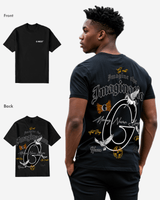 G West Regular Fit Money Never Sleeps T Shirt - Gwpbast5046 - 6 Colors