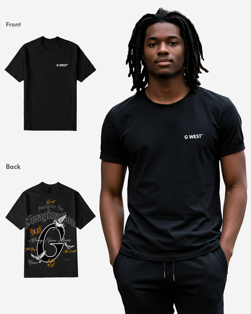G West Regular Fit Money Never Sleeps T Shirt - Gwpbast5046 - 6 Colors