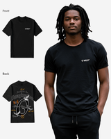 G West Regular Fit Money Never Sleeps T Shirt - Gwpbast5046 - 6 Colors