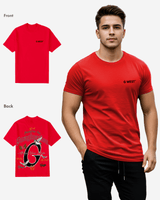 G West Regular Fit Money Never Sleeps T Shirt - Gwpbast5046 - 6 Colors