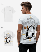 G West Regular Fit Money Never Sleeps T Shirt - Gwpbast5046 - 6 Colors