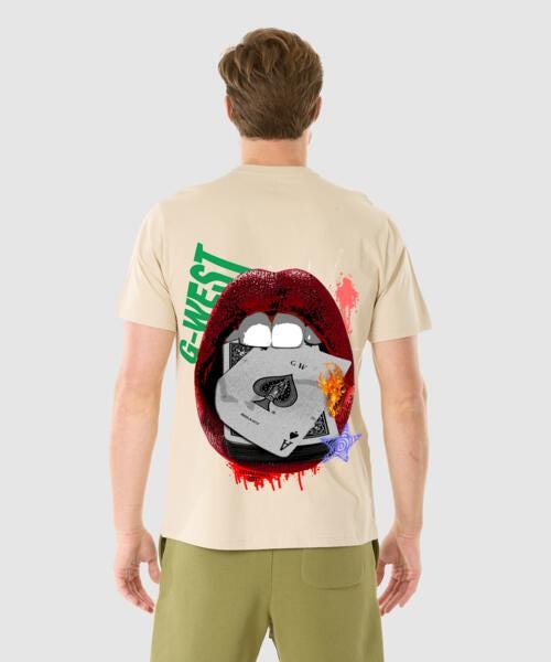G West Regular Fit Place A Bet T Shirt