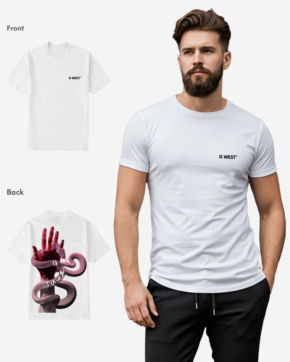 G West Regular Fit Serpiente (Handshake) T Shirt