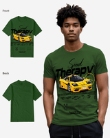 G West Regular Fit Speed Therapy Front Graphic T Shirt