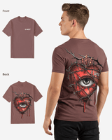 G West Regular Fit Wire Heart T Shirt