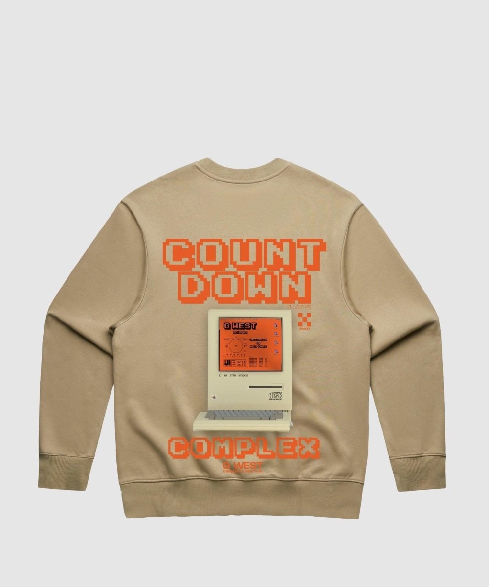 G West Retro Pc Heavy Premium Crewneck