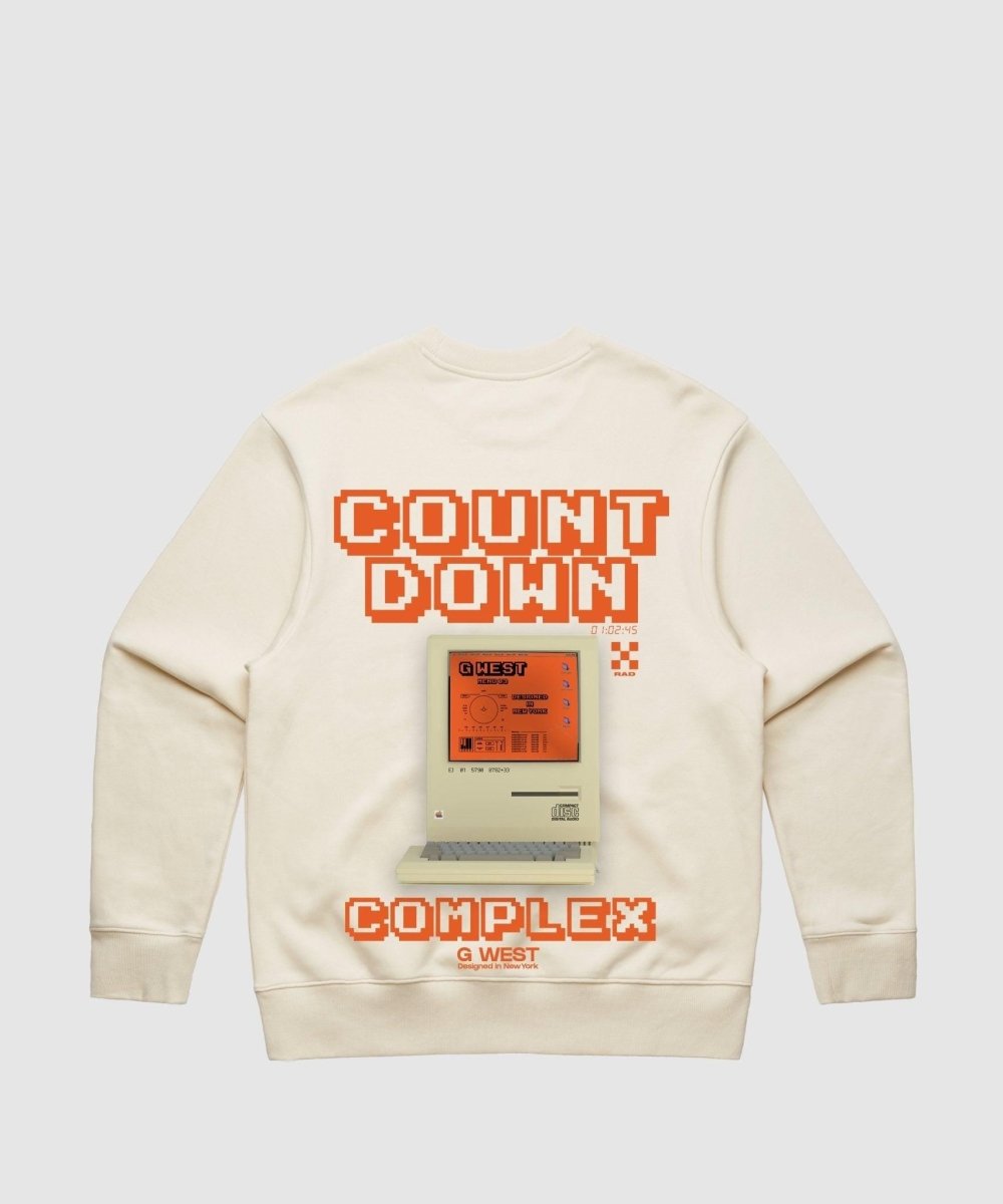 G West Retro Pc Heavy Premium Crewneck