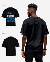 G West Rhinestone 777 Oversized Tee