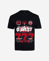 G West Rhinestone 777 Oversized Tee