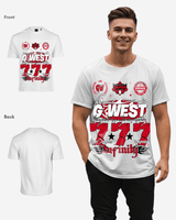 G West Rhinestone 777 Oversized Tee