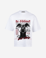 G West Rhinestone Blessing Oversized Tee