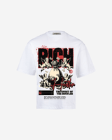 G-WEST RICH HUSTLER OVERSIZEED TEE