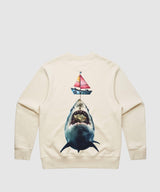 G West Shark Bait Heavy Premium Crewneck