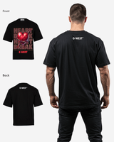 G-WEST SHATTERED LOVE OVERSIZED TEE