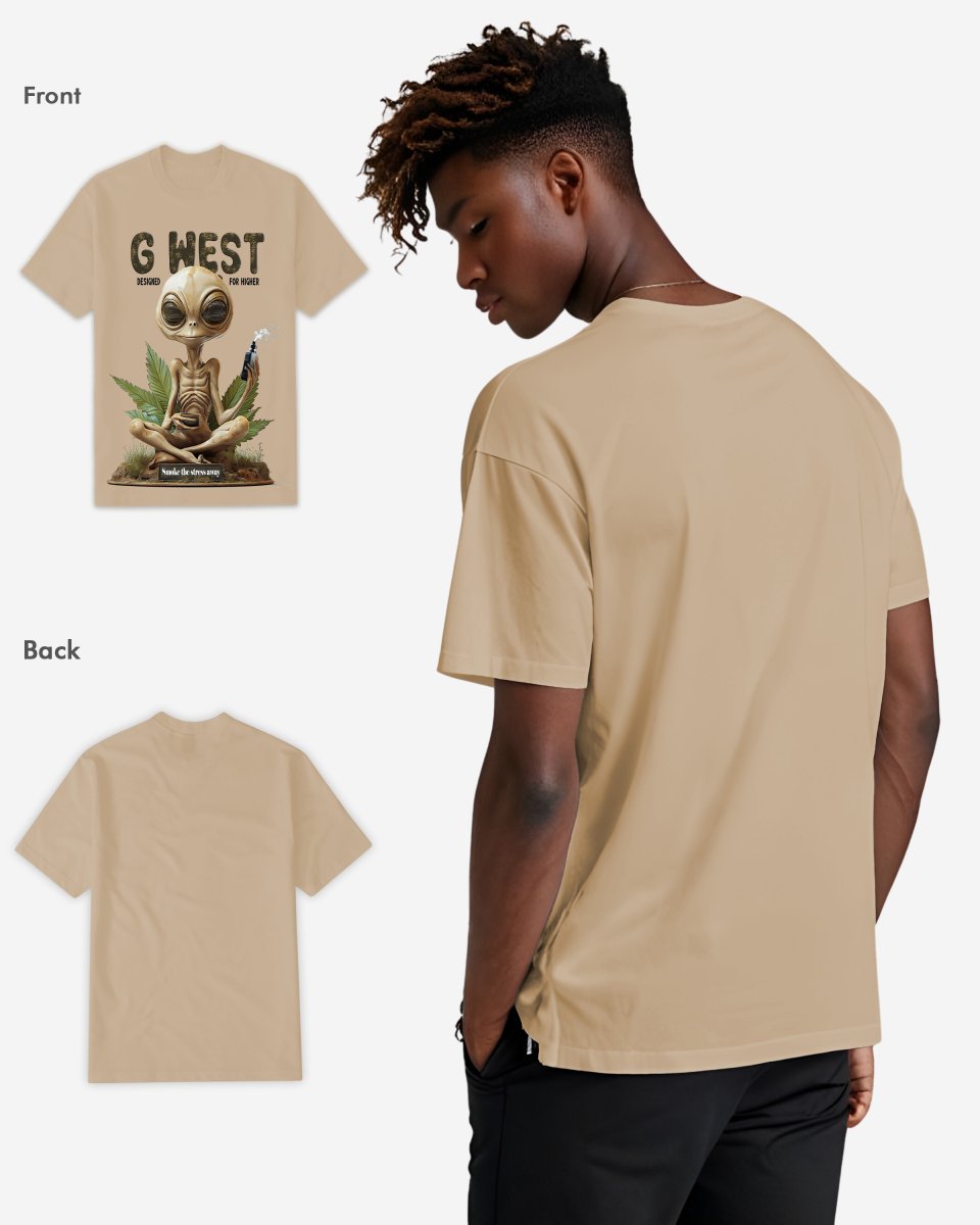 G West Smoking Alien Tee