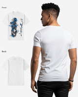 G WEST Smoky skull TEE