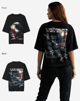 G West Womens Space Series Premium Oversized Tee
