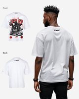 G WEST SPRAY OVERSIZED TEE