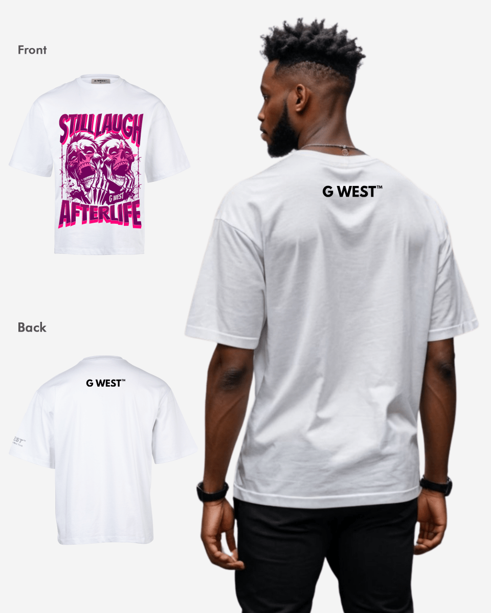 G-WEST STILLLAUGH AFTERLIFE OVERSIZED TEE