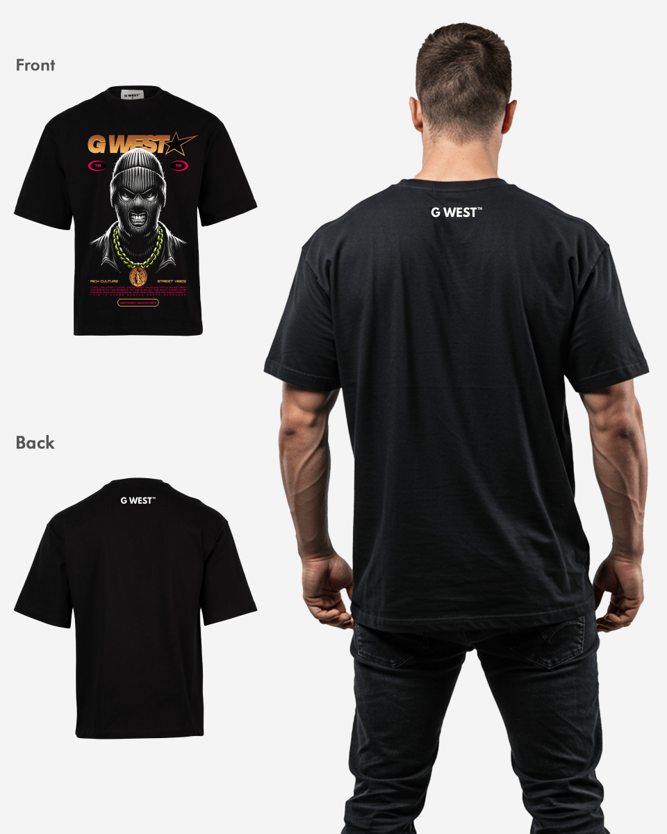 G-WEST STREET PHANTOM OVERSIZED TEE