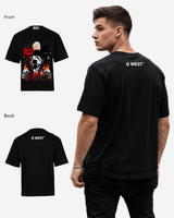 G-WEST STREET RULEZ OVERSIZED TEE
