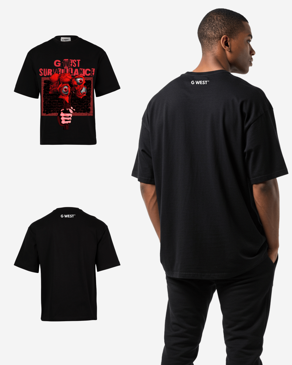 G-WEST SURVEILLANCE OVERSIZED TEE
