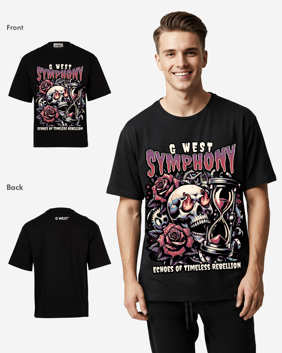 G-WEST SYMPHONY Oversized TEE