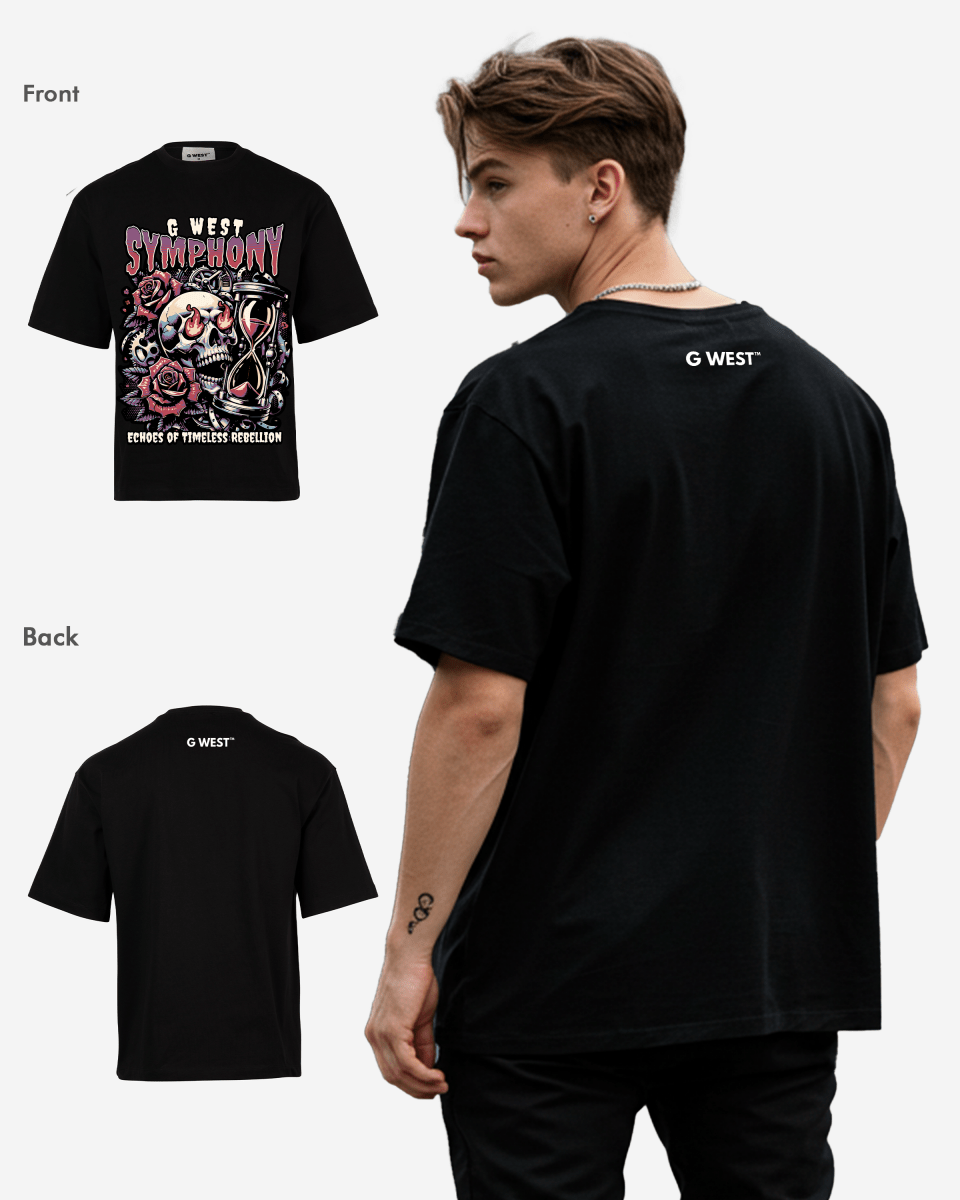 G-WEST SYMPHONY Oversized TEE