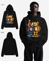 G WEST TEDDY BEAR OVERSIZE HOODIE