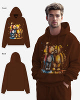 G WEST TEDDY BEAR OVERSIZE HOODIE