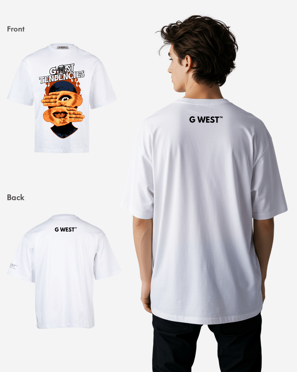G-WEST TENDENCIES OVERSIZED TEE