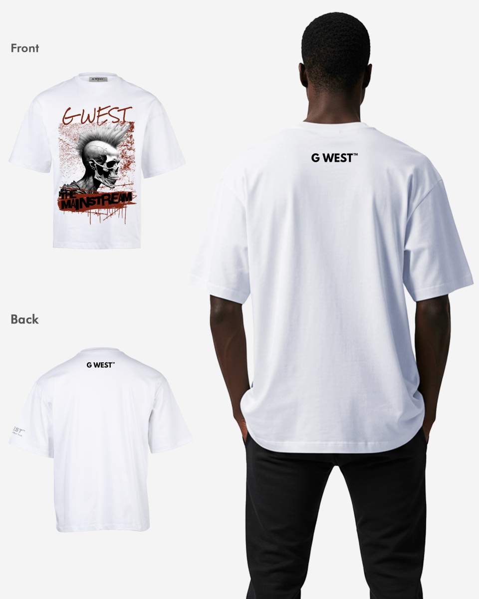G-WEST THE MAINSTREAM OVERSIZED TEE