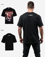 G-WEST THERE IS ALWAYS HOPE OVERSIZED TEE