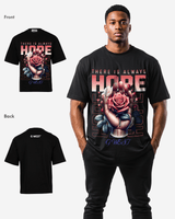 G-WEST THERE IS ALWAYS HOPE OVERSIZED TEE