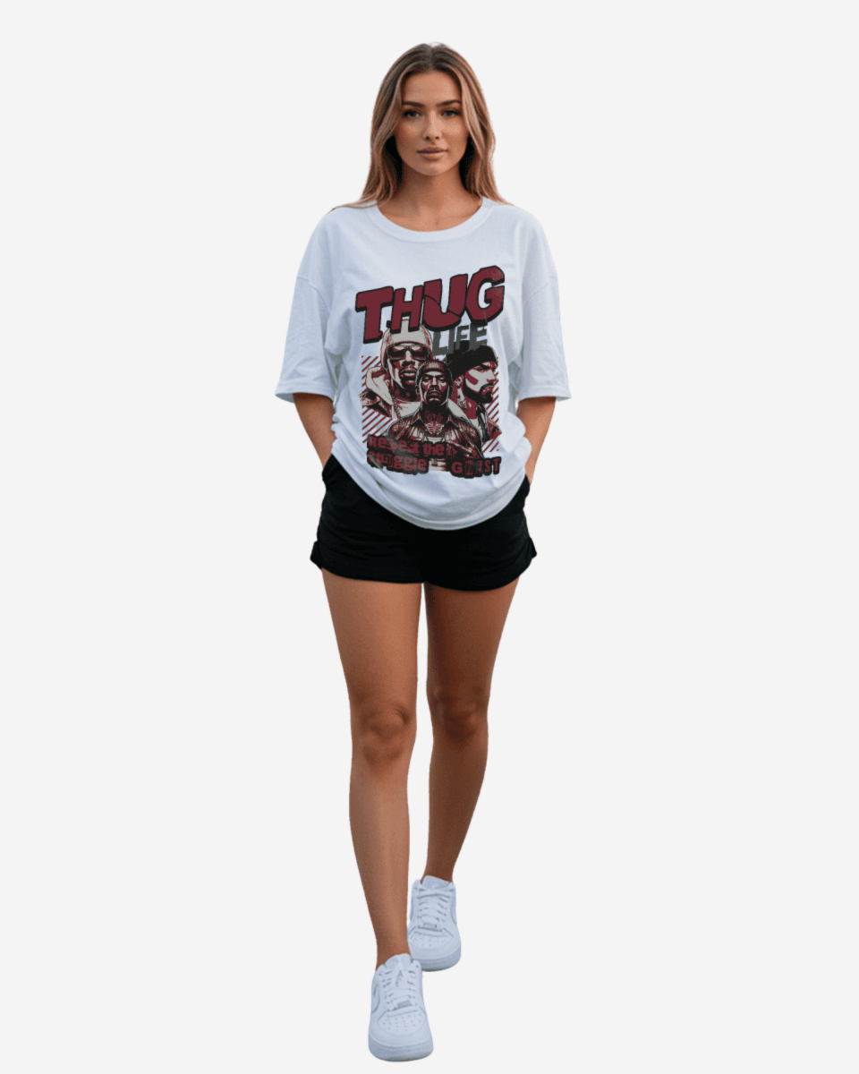 G West Thug Life Oversized Women's T-Shirt