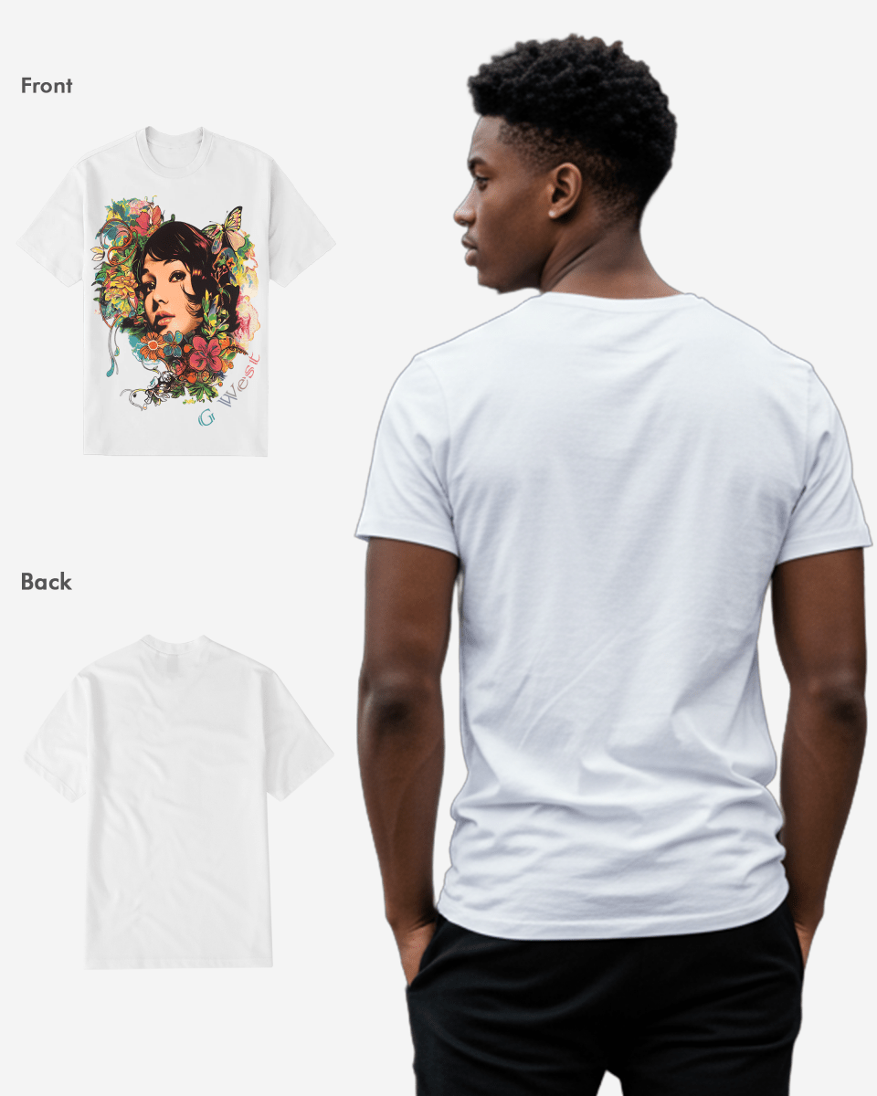 G WEST TIKI TIME TEE