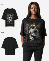 G West Womens Too Loud Oversized Tee